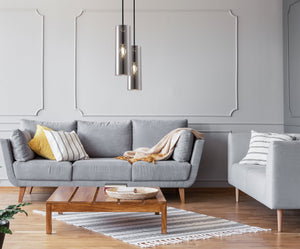 Lampada pendente Pendant in Metallo Gioia Cromo