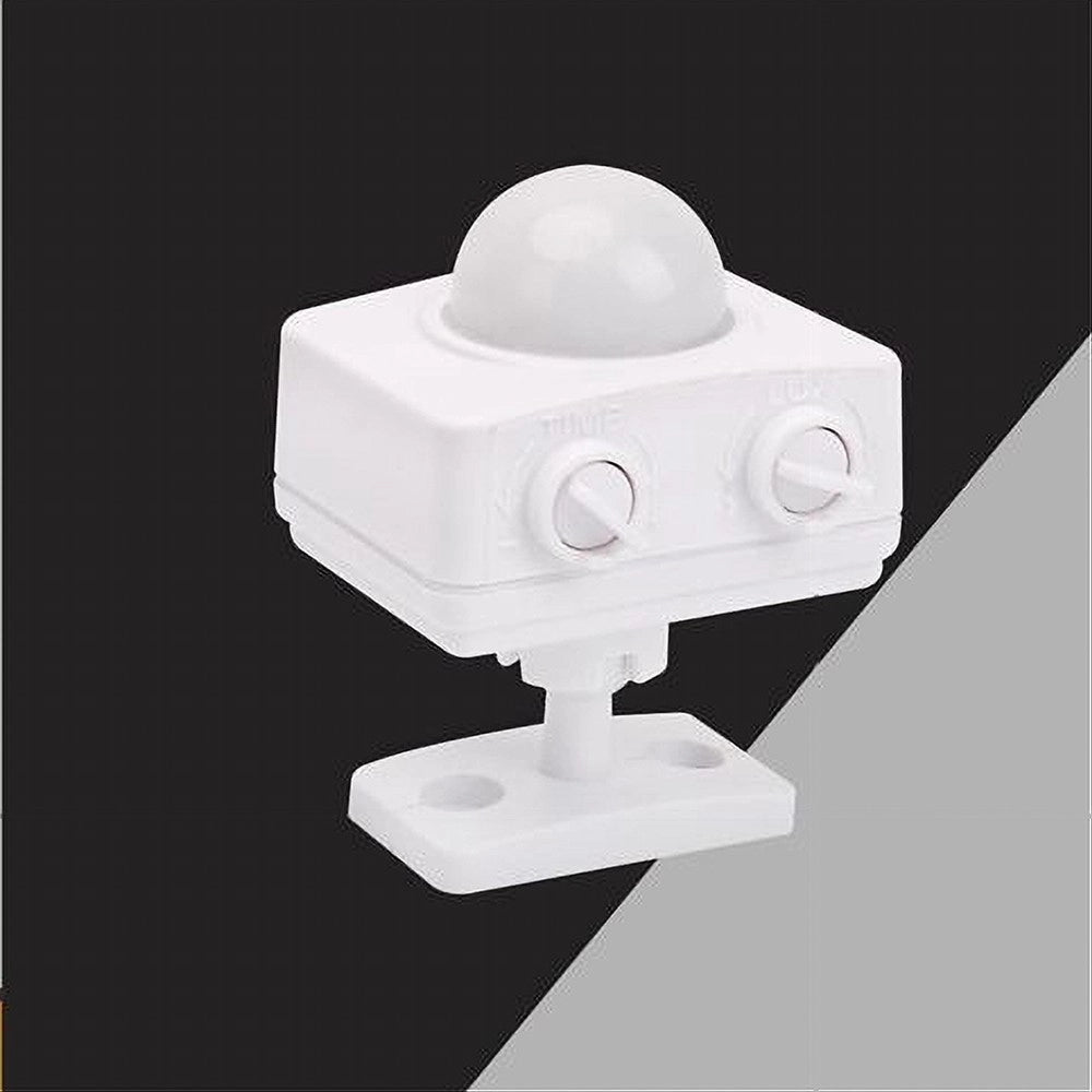 Trade Shop - Sensore Di Movimento Per Fari Lampade 200w Con Rilevatore Movimenti 360° Yca1022 -