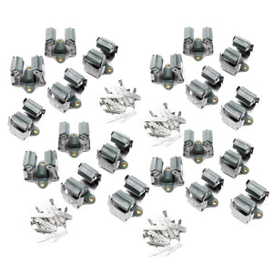 20x Ganci per scope Appendiscope da parete Portascopa In acciaio