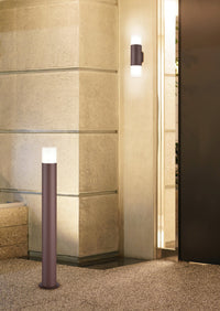 Applique da Esterno  E27 in Pressofusione di alluminio Ruggine