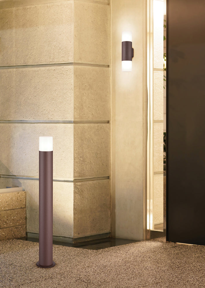 Applique da Esterno  E27 in Pressofusione di alluminio Ruggine