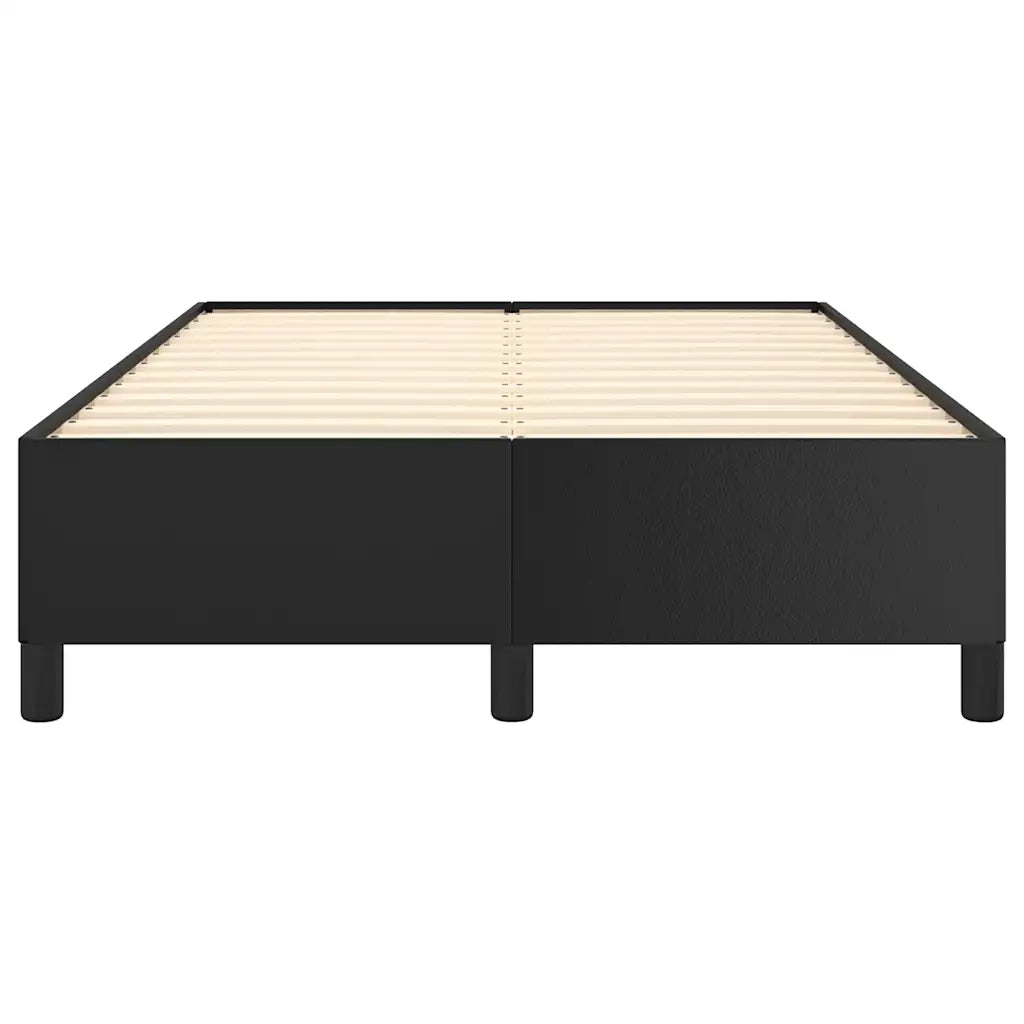Giroletto senza Materasso-Struttura Letto Nero 120x190 cm Similpelle 171106
