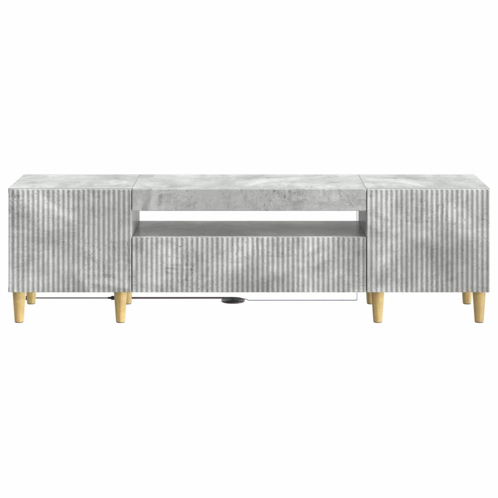 Mobile TV LED Grigio Cemento Legno ingegnerizzato 896688