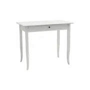 Scrivania mod cindy in legno Shabby chic bianco