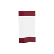Vicco Frontale cucina Rosso lucido 39.6 x 59 cm frontale del mobile per pensile con vetro