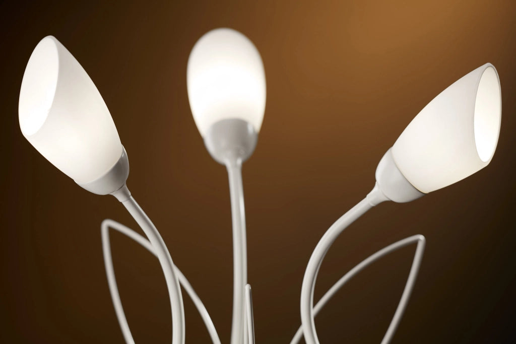 Lampada da tavolo grigio sabbia 3xG9 Gloriosa Jupiter