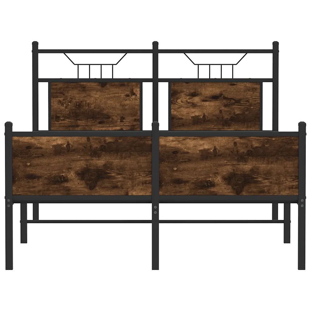 Giroletto senza Materasso Rovere Fumo 120x200 cm in Truciolato 4106924