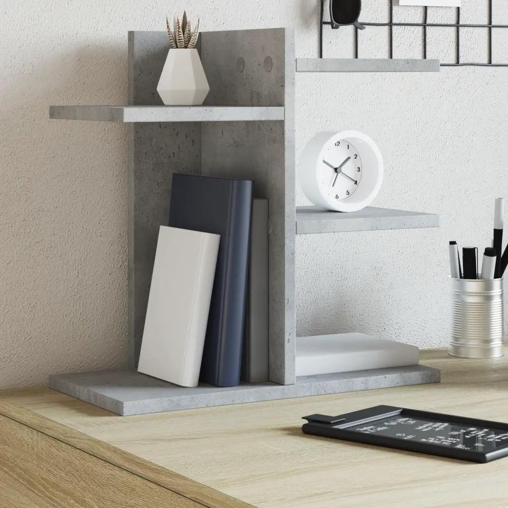 Organizer Scrivania Grigio Cemento 42x21,5x42 cm Multistrato CFW5881473