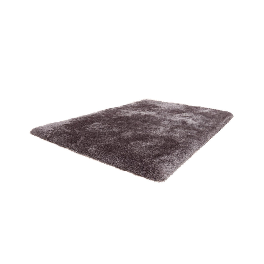 Tappeto a pelo lungo Cosy 100 argento soft touch