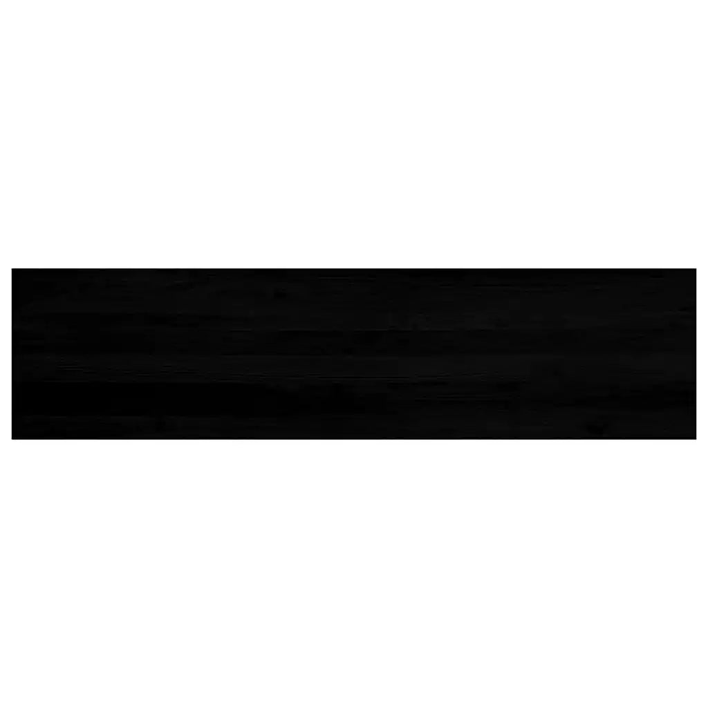 Davanzali 2 pz Marrone Scuro 160x40x2 cm Legno Massello Rovere 4009204