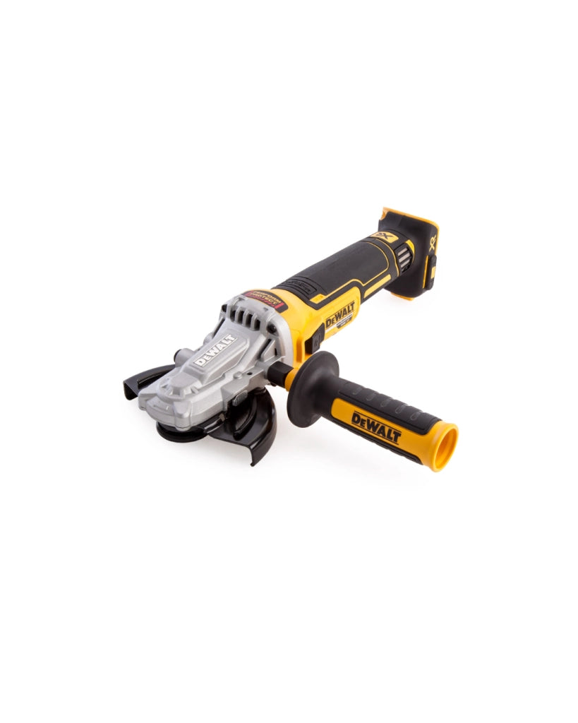 Smerigliatrice Angolare DeWalt XR 18V Brushless 125 mm Testa Piatta DCG405FNT-XJ Solo Macchina con Valigetta TSTAK