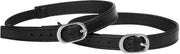 Cinturino elastico e rimovibile per donne con lacci per stivali, Nero scuro, 33.5cm/13.19" - Cinturino comodo per donne