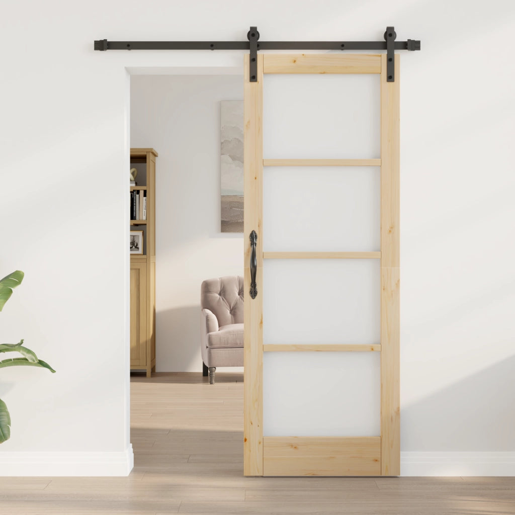 Porta Scorrevole vitaXL con Set di Ferramenta 'ORKDAL'73.5x198.5 cm
