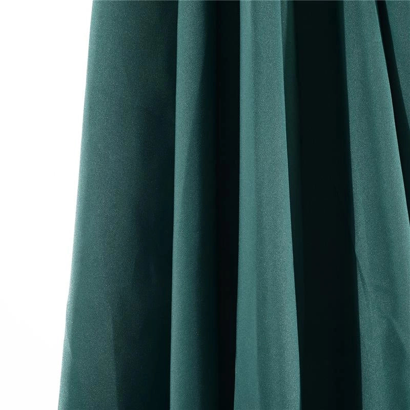OMBRELLONE SEMICIRCOLARE IMPERMEABILE 269 X 138 X 236 CM VERDE