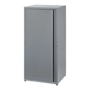 Mobiletto portaoggetti/scaffale 88 x 40 x 35 cm metallo acciaio grigio 03_0008904