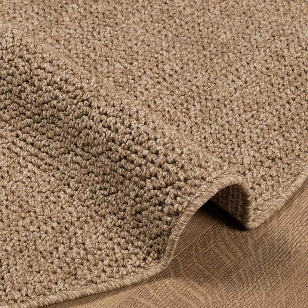 Tappeti per area Rotondo AGIRA Naturale Ø 200 CM Poliestere