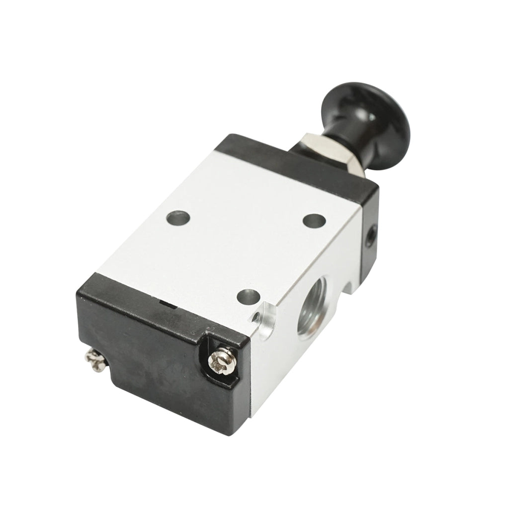 Elettrovalvola pneumatica 3 vie, 2 posizioni G 1/4 con maniglia