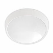 PLAFONIERA TONDA CON PORTALAMPADA E27 PARETE/SOFFITTO SONJA- - 3xE27 max 3x20w - ø mm.300x100 - colore bianco - 1 pezzi AIRAM