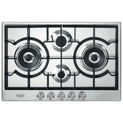 De’Longhi NSL 475 X piano cottura Acciaio inossidabile Da incasso 75 cm Gas 4 Fornello(i)