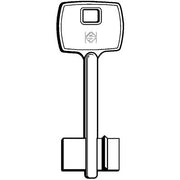 CHIAVE DOPPIA MAPPA CORBIN 5CB1 SILCA - OTTONE NICHELATO- 5 pezzi