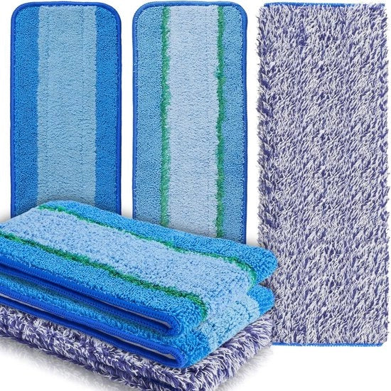 Disponibile in tre parti, una per ogni modello, per accessori compatibili con mop doekje cleaning pad paste stofdoek nat & droog vlakvezel doekje