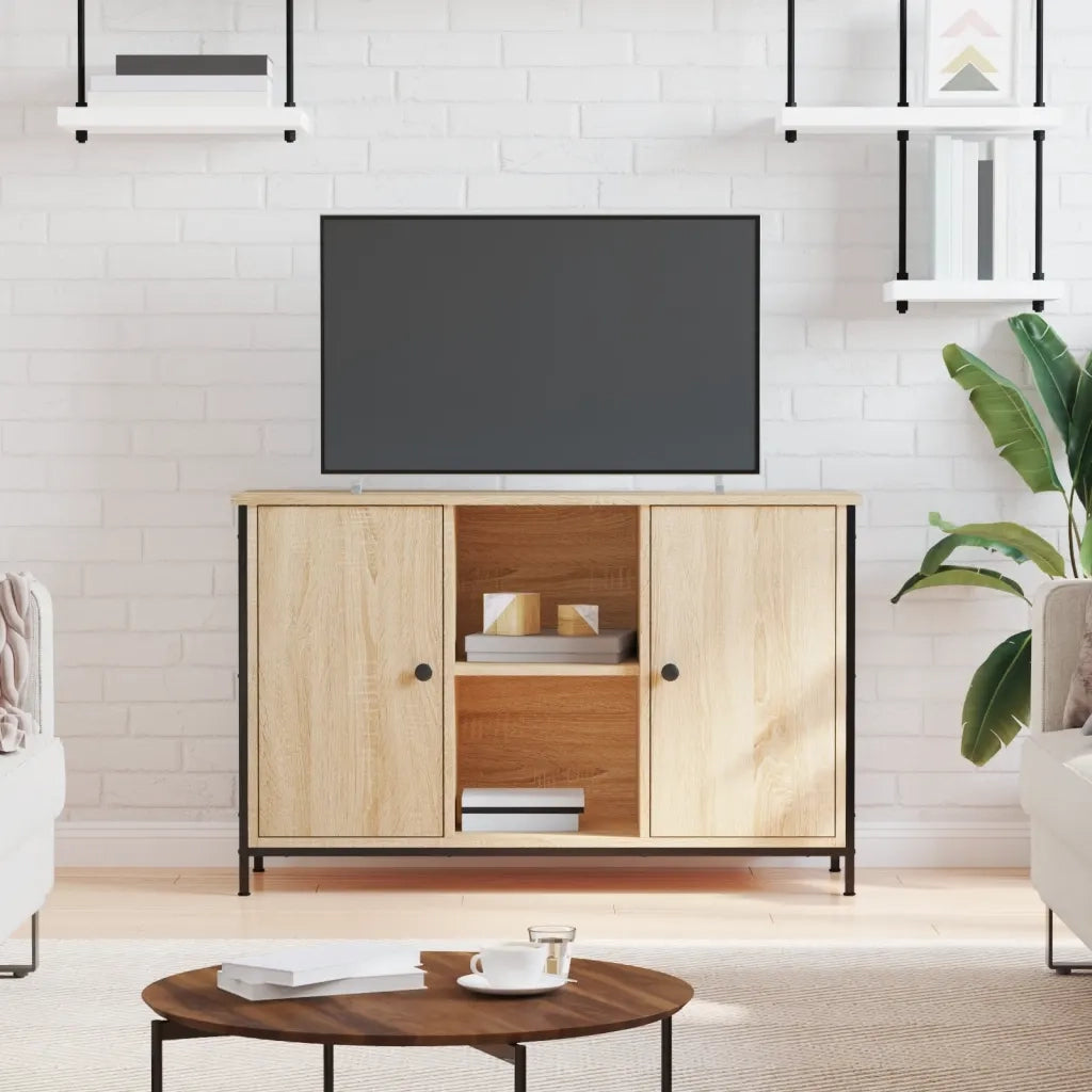 Mobile Porta TV-Mobile per TV-Credenza TV Rovere Sonoma 100x35x65 cm in Legno Multistrato