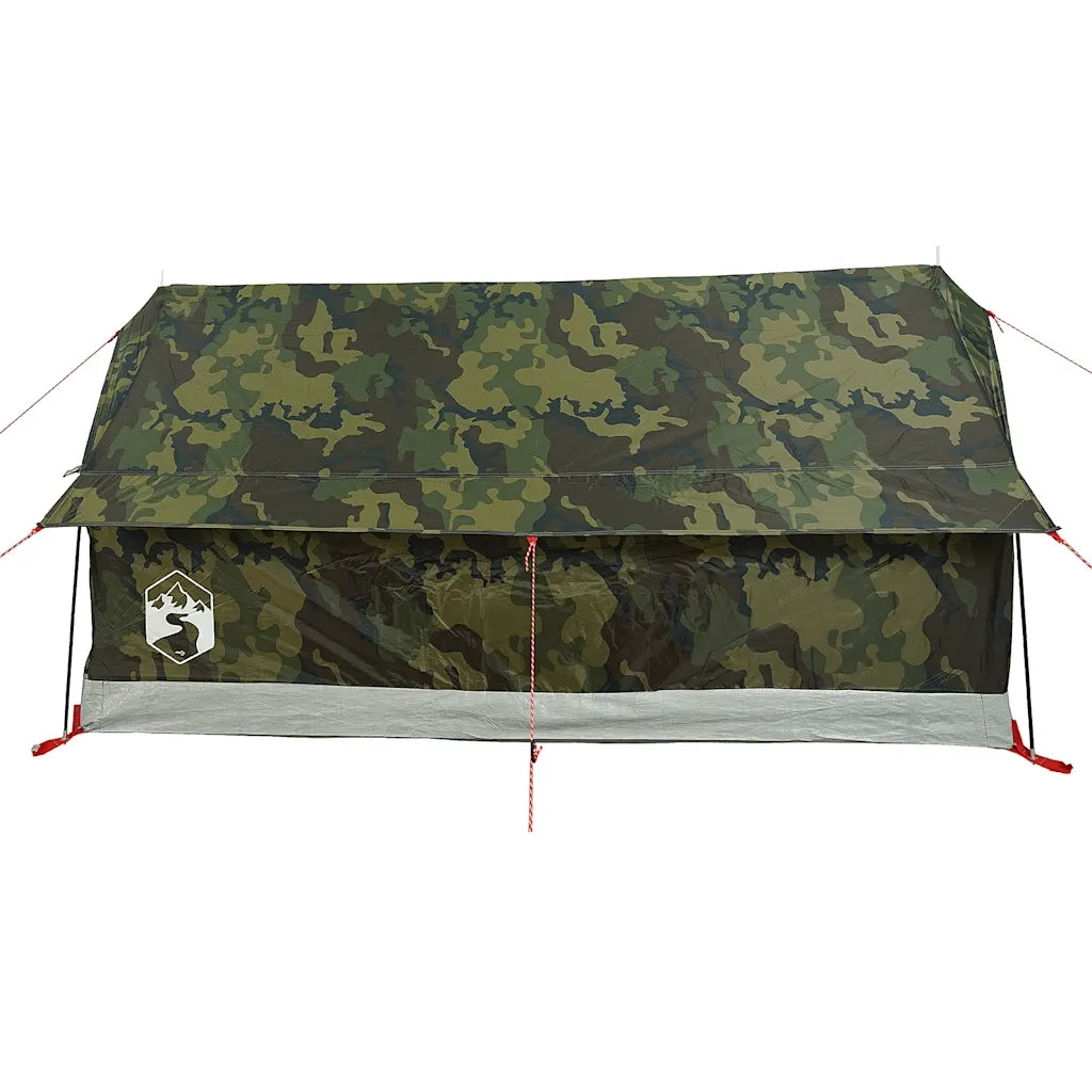 Tenda da Campeggio per 2 Persone-Tenda per Escursionismo Mimetica Impermeabile 398527
