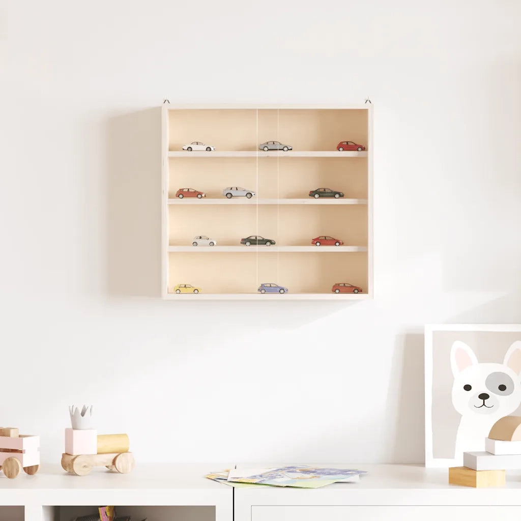 Teca da Collezione in Legno con Porte 40x8,5x37 cm CFW9419342