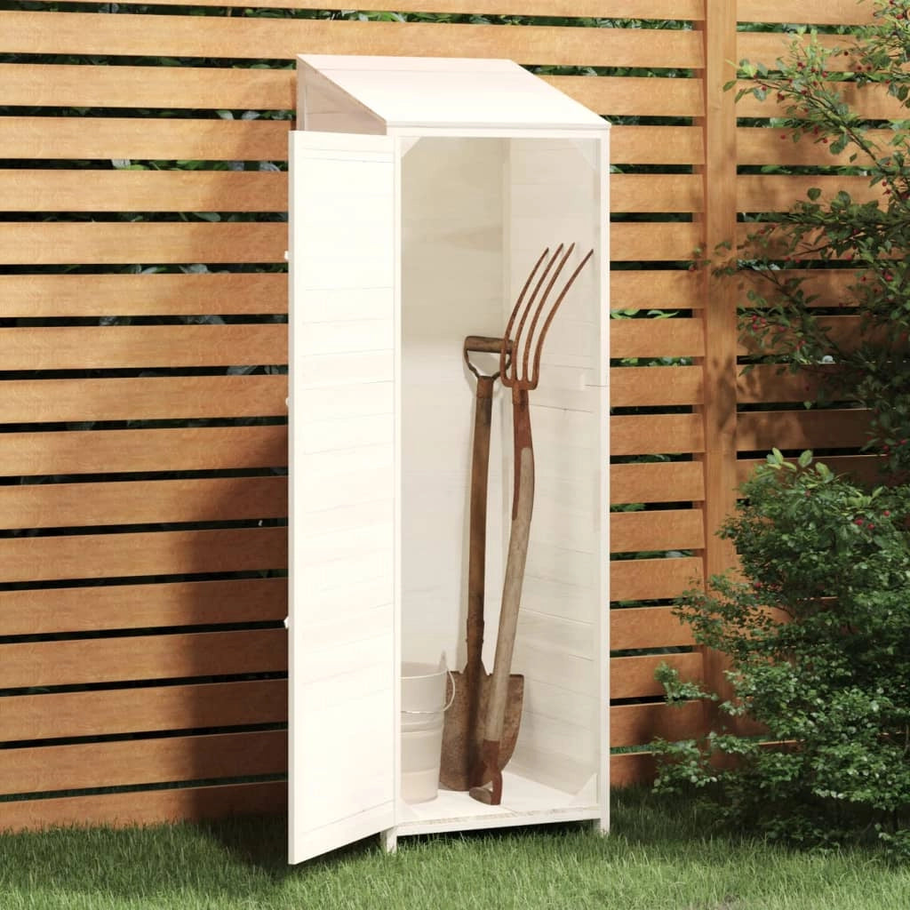 Casetta da giardino 55 x 52 x 174,5 cm in legno massello di abete bianco 02_0044053