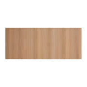 Testiera per letto Herdasa 140cm stampa doghe rovere 67x145x3