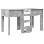Letto a Castello per Bambini | Letto Infantile | Lettino Grigio cemento 75 x 190 cm