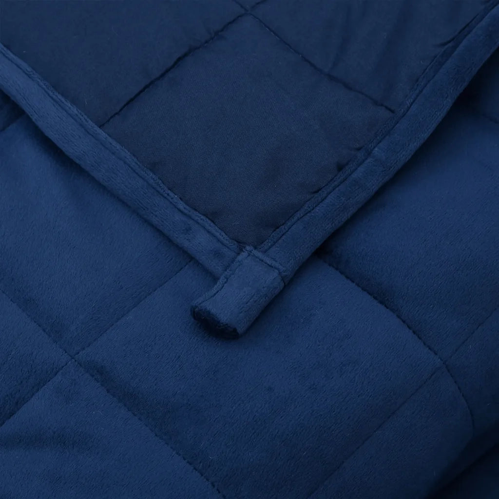 Coperta Ponderata Blu 220x230 cm 15 kg Tessuto 3154863