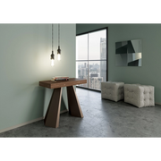 Consolle allungabile 90x40/290 cm Diamante telaio Orso - Abete Tinto