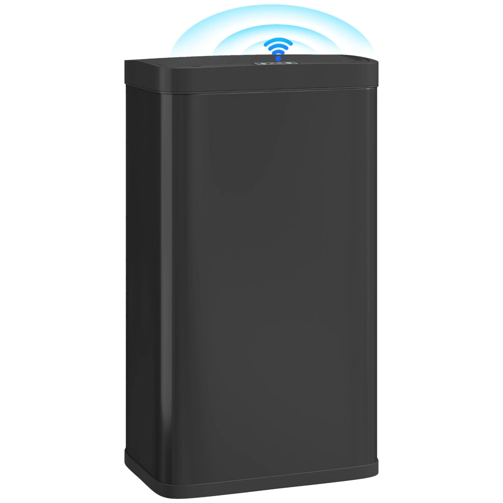 Cestino per Rifiuti da Cucina Automatico ¨C Minimal ¨C 45 L Nero