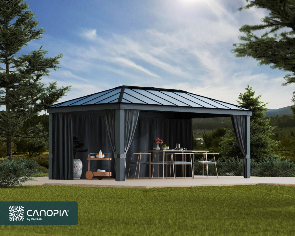 Set Di Tende Per Gazebo Dallas 3.6X6 m