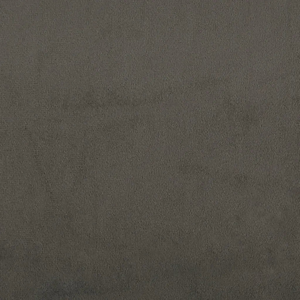 Panca Grigio Scuro 110x76x80 cm in Velluto CFW8581194