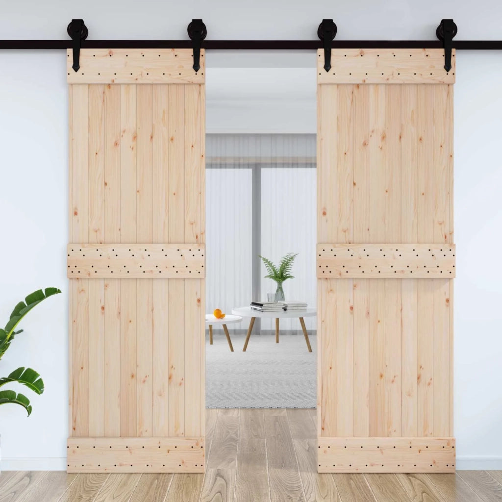Porta NARVIK Naturale 70 x 210 cm Legno di pino solido