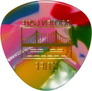 Picks per chitarra a forma di triangolo - 10mm di spessore - Confetti Clown colorati