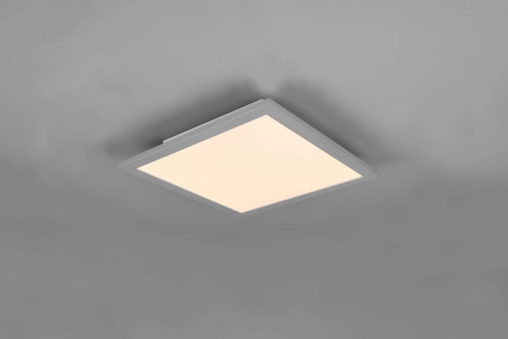 ALPHA PLAFONIERA LED 13,5W 1600lm, 3000K QUADRATA BORDO ALLUMINIO 29,5x29,5CM