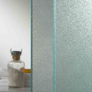 Porta Parete Doccia 180 cm 2 Ante Scorrevoli in Cristallo Opaco 6mm H185 Fosterberg Kolding