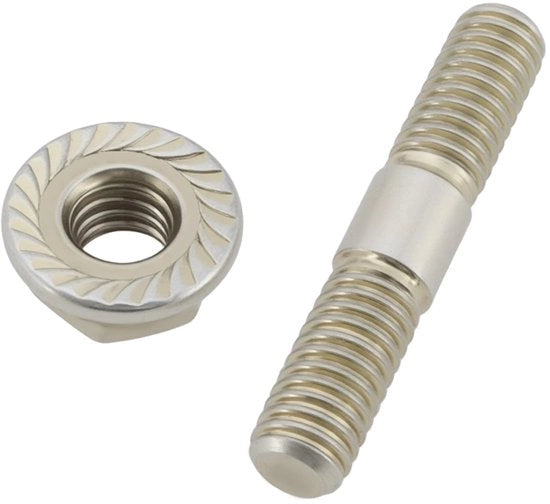 Bout M6 x 32mm - 4 pezzi - Viti - In acciaio inossidabile galvanizzato - Materiale di fissaggio - Manutenzione meccanica - Viti a mano