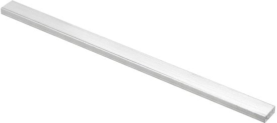 Lamiera di alluminio stang quadrata 1/4 pollici 0,6 pollici 25,4 cm lunghezza lamiera 6061 6 x 15 x 254 mm T6511