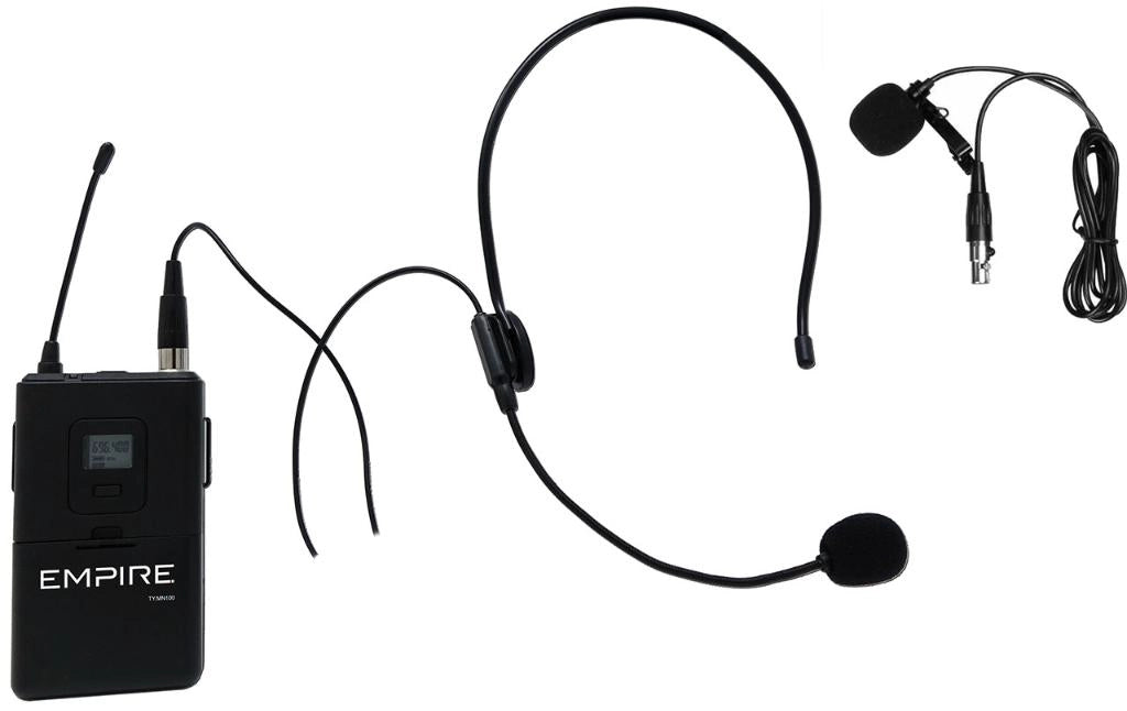 Microfono wireless neck uhf + trasmetti-tore ty.mn100