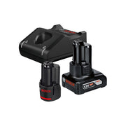 KIT BATTERIE BOSCH 12V - 2,0 AH + 4,0AH E CARICATORE - 1600A01NC9