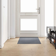 Runner in Moquette Grigio 80 x 150 cm Tessuto