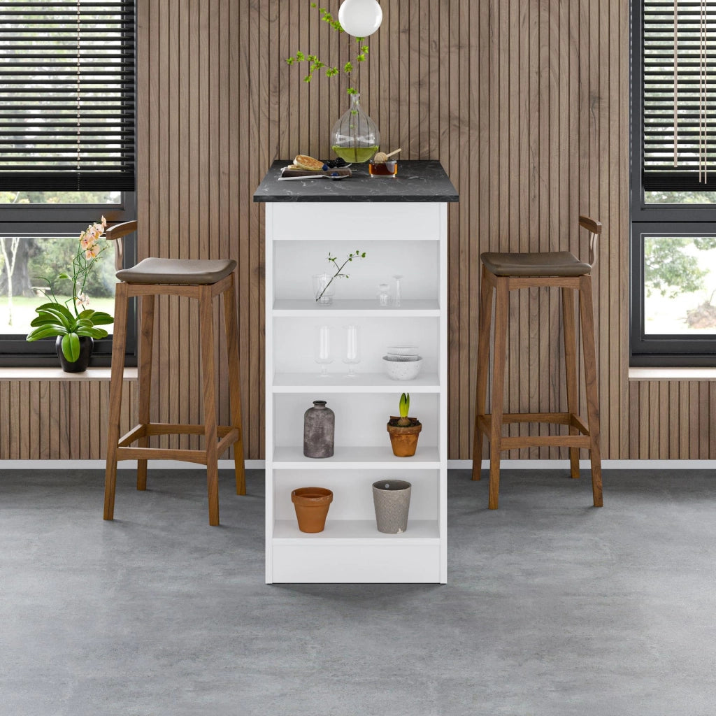 Tavolo bar in legno "Swallow" 117 x 54 x 102 cm - Bendir