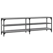 Mobile TV multimediale mensola TV credenza TV sala da pranzo soggiorno camera da letto Sonoma 160 x 30 x 50 cm legno ingegnerizzato grigio 02_0028418