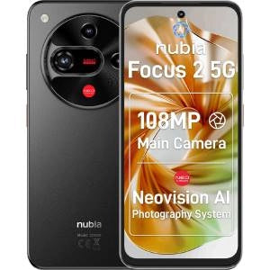 Zte nubia focus 2 8+256gb 6.7 5g galactic black eu - 6902176133930