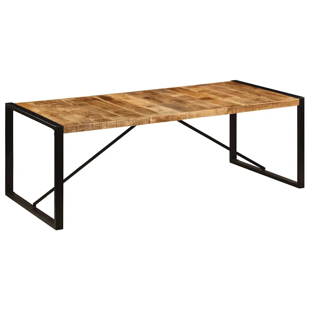 Tavolo da Pranzo 220x100x75 cm in Legno Massello di Mango cod mxl 25026