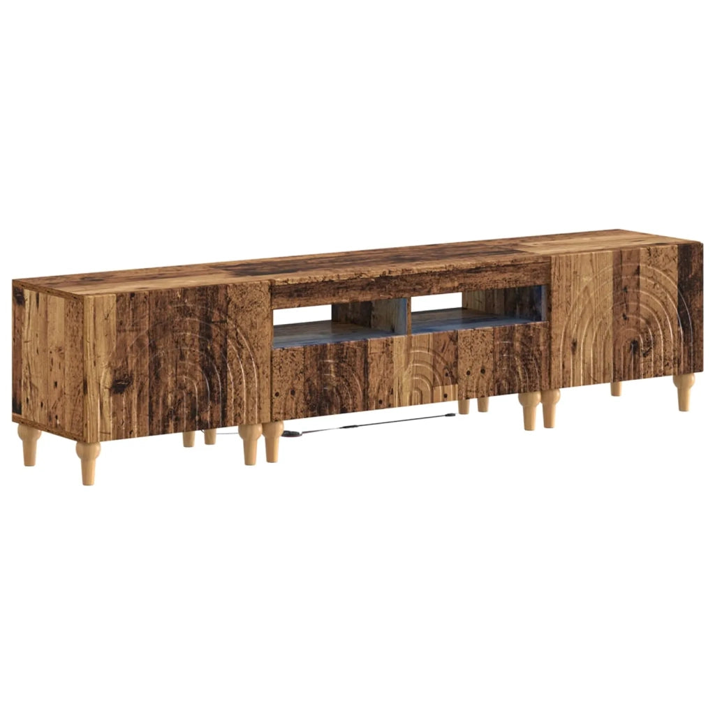 Mobile TV LED a 3 pezzi Legno antico Legno ingegnerizzato 3416508